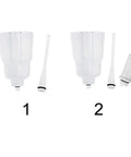 Bike Oil Funnel Tool Disc Brake Bleed Kit For Mountain Bikes Mineral Oil Ready with two loose parts, compact design
