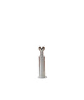 Top Shelf 3 In 1 Eccentric Wheel Nut Connectors For Furniture Assembly With Pre Inserted Nut And Dowel Pins, metal connector view.