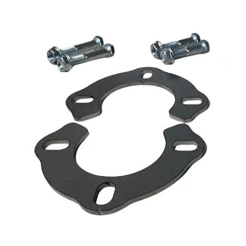Top Tier Exhaust Flange Repair Kit For Jeep Wrangler Jk And Jku 2012 To 2018 with gasket and bolts for secure installation.