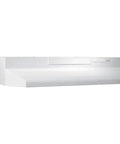 Under Cabinet 30 Inch Convertible Range Hood Insert With Light Two Speed Exhaust Fan Four Way Venting Easy Switches For Light And Fan White