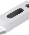 Side view of Pro Grade Stainless Wire EDM Jig Holder Set, 4 Piece Fixture Board Fixturing Tool With M8x1.25 Screws For Rock Solid Clamping