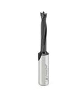 Carbide Tipped Brad Point Boring Bit Right Hand 6mm Diameter 70mm Overall Length 10mm Shank with Nonstick Coating for Woodworking