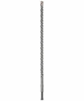 25 Piece SDS-Plus Bulldog Rotary Hammer Bit Set 3/8 Inch By 12 Inch, Two Cutter Head For Faster Drilling, four flute design bit