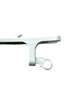 Washing Machine Door Hinge Replacement Part 12338100001462 Durable Silver Metal For Smooth Operation Easy Install No Fuss Quick Bolt On Fix Compatible With Most Front Load Washers Long Lasting Repair Accessory, silver hinge