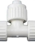 Plastic Tee Connector 0.5 Inch With Three Connections For Run Run Branch Layout Durable United States Made Pack Of Ten