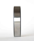 Side view of 6205LLUC3 Deep Groove Radial Ball Bearing With Double Seals And Steel Cage, 25mm Bore, 52mm OD, 15mm Width, C3 Clearance