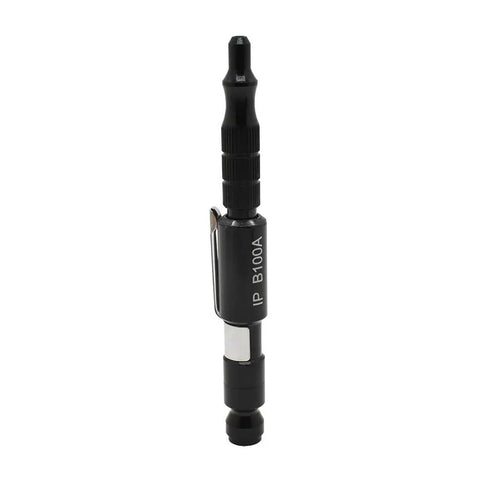 Adjustable Pocket Blow Gun For Automotive Use With One Quarter Inch Automotive Plug Aluminum Body Non Slip Knurled Grip 4.5 Inch Length And 175 PSI Maximum Air Pressure