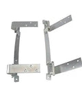 Hidden Door Hinges For 1932 Lowboy Roadster Built Tough Heavy Duty Steel Zinc Plated Concealed Two Hinge Set, rust resistant