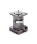 Absolute Rotary Encoder 8192 PPR Gray Code Output 5V To 28V Supply With Chassis Mount Cable Termination shown in steel housing.