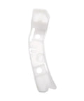 Left Front Bumper Side Retainer Bracket For 2012 Through 2019 Vehicles OEM Part 1607398380 FL Direct Fit ABS Construction For Long Lasting Durability And Precise Alignment Easy Install Restores Front End Structure. white ABS left front bumper retainer bracket, 13.5 x 4 x 4 cm