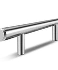 Stainless Steel Cabinet Handles T Bar Pulls In Satin Brushed Nickel Finish For Kitchen Cupboards And Bathroom Cabinets 16 Inch And 10 Inch Hole Center