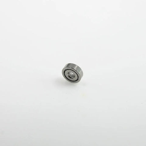Stainless Steel Mini Bearing 681 Full Bead 1 X 3 X 1 Ultra Small For Four Wheel Drive, Pre Lubricated, shown on white background.