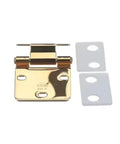 Heavy Duty 304 Stainless Steel Door Hinge Gold Plated Finish Smooth Glide Mechanism for AR6G Cabinet Systems.