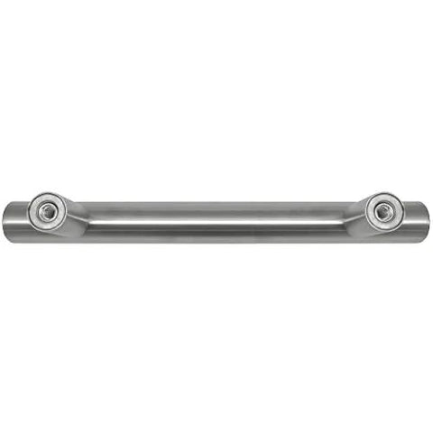 Front view of Melrose Stainless Steel Oversized Appliance Pull 12 Inch Center To Center 16 Inch Overall With Mounting Screws Included