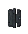Set Of Four Right Hand Hinges For Frenchwood Doors 2005 To Present In Oil Rubbed Bronze Finish, single hinge front view