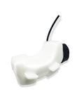 Fuel Tank Assembly Replacement For A Range Of Lawn Gear From MTD Craftsman Troy-Bilt Cub Cadet Yard Machines And More Replaces 753-06921 And Fits HT2200 Y60 YM21CS YM71SS 41AD251G900, white plastic tank with hose.