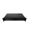 Heavy Duty 1.5U Rack Mount Industrial Chassis With 250Mm Depth Ultra Compact Enclosure For 17X17Cm Motherboard Server Firewall And Mini Pc Rig, front view
