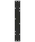 Adjustable V Shaped Dining Table Legs 3 Piece Heavy Duty Steel Set With Levelers 70 cm Height showing black steel attachment bar