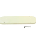 Zero Clearance Table Saw Insert Throat Plate For 18413 Replacement OEM Grade Durable Easy Install Precise Fit, white color