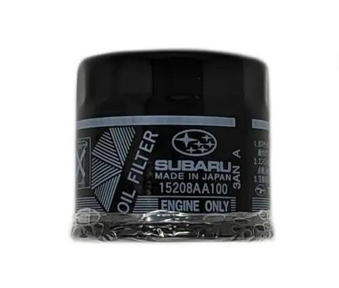 Subaru Engine Oil Filter And Crush Gasket Kit 15208AA100 11126AA000 Genuine For Legacy Outback Impreza WRX STI Forester Baja shown