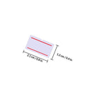 4000 Pcs Small Pricing Labels On Rolls, Blank Price Tags For Retail Pricing Machines, dimensions showing label size