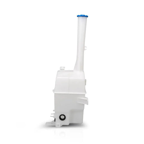Side view of Washer Fluid Reservoir Assembly With Cap For Santa Fe 2013 2014 2015 2016 Direct Fit Replacement Including Tank OEM 986202W000-PFM HY1288125.