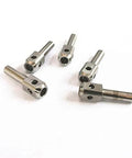 Five steel waterjet poppet pins for waterjet marble cutting machine