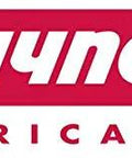 Haynes Lubricants logo, front view showing red curved banner and white lettering.