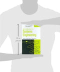 Amazon book: Introduction to Systems Engineering; lime-green and white cover, held by a person (front view).
