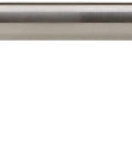 Ultra Minimal Solid Wire Cabinet Pulls Satin Nickel For Cupboard And Drawer Handles 3 Inch Center To Center 3.3 Inch Length front view