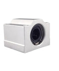 High Performance Linear Motion Ball Bearing Slide Block Bushing, silver, industrial use for SC series linear shafts.