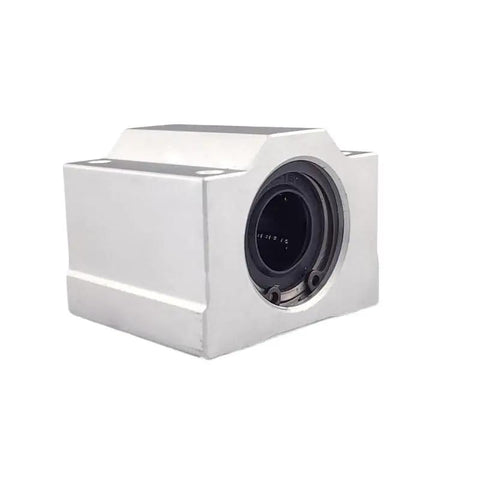 High Performance Linear Motion Ball Bearing Slide Block Bushing, silver, industrial use for SC series linear shafts.