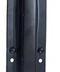 Heavy Duty Wrought Cast Iron Foot Bolt Locks Eight Pack Black Powder Coated rustic vintage barn door latch with receiver plate.