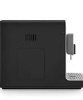 Side view of Fully Automatic Coffee Maker With Steam In Black Brings Home Barista Vibe With Six Drink Options and Burr Grinder