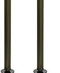 Contemporary Solid Brass Low Voltage Landscape Path And Area Light In Antique Bronze Finish With Ground Spike Two Pack Includes G4 LED Bulbs