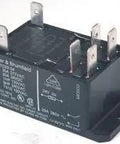 Beefy DPST-NO Power Relay Heavy Duty 120VAC Coil 120V Coil Voltage 30A 40A Max Flange Mount Switch with metal contacts