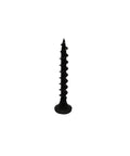 Heavy Duty No Sweat Number 6 By 1 Inch Drywall And Wood Screws featuring coarse threading, black phosphate coating for durability.