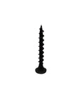 Tough As Nails Size 8 X 1-1/4 Inch Drywall And Wood Screws 200 Piece Pack Black Phosphate Coated Flat Truss Head Self Tapping Fastener