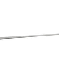 36 Inch Long 3 Quarter Inch OD Round U Joint Steering Shaft Solid Steel Steering Columns Built For Universal Fit In Muscle Cars Street Rods Hot Rods Sand Rails And DIY Projects Like Grinders And Lifts silver steel shaft on white background