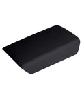 Fresh Ride Console Wrap Fits Tesla Model 3 Y 2017 To 2023 buttery smooth matte black armrest cover top view.