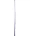 Side view of Sunflower Ceiling Medallion 29 1/2 in Outer Diameter, 3 5/8 in Inner Opening, 1 5/8 in Projection; lightweight polyurethane