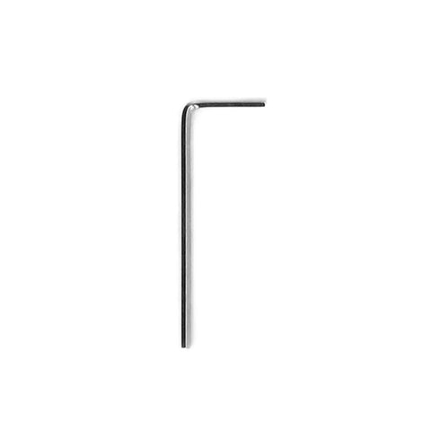 Thinking Process: L-shaped hex key wrench, black metal Allen tool for CNC and 3D printer assembly