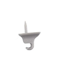Ford Compatible Sun Visor Clips Set for Ranger 1989 to 2004, F 150 F 250 F 350 Bronco Explorer Sport Trac 2001 to 2005 and Mustang 1994 to 2004 Gray
