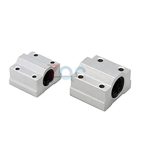 Bombproof 8mm Steel Linear Slide Bearing Bushings with Precision Ball Bearing Sleeve Perfect for CNC Routers and 3D Printers Creating Smooth Motion Essential DIY Assembly Components and Replacement Parts - two sizes shown
