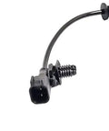 Front Abs Wheel Speed Sensor Plugs Right In Direct Fit For Tesla Model 3 And Model Y 2017 Through 2024 Replaces 104476100E, showing connector detail.
