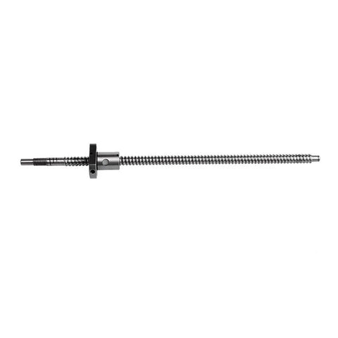 Top Shelf SFU1204 C7 Precision Ball Screw And Single Ball Nut Set Premium Bearing Steel Lead Screw Delivers Dead Straight Action For Bulletproof CNC Builds Measuring 1500 Mm Long