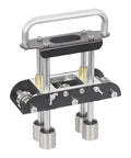 Sheet Metal Bender Tool With Manual Brake And Shears For Precise 0 To 90 Degree Bends In Iron And Aluminum 19.2x7.1x25cm
