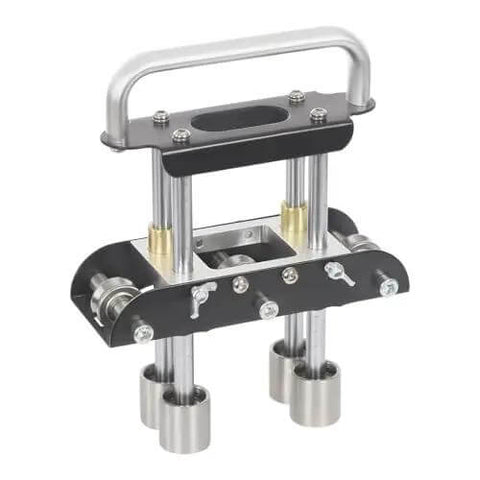 Sheet Metal Bender Tool With Manual Brake And Shears For Precise 0 To 90 Degree Bends In Iron And Aluminum 19.2x7.1x25cm
