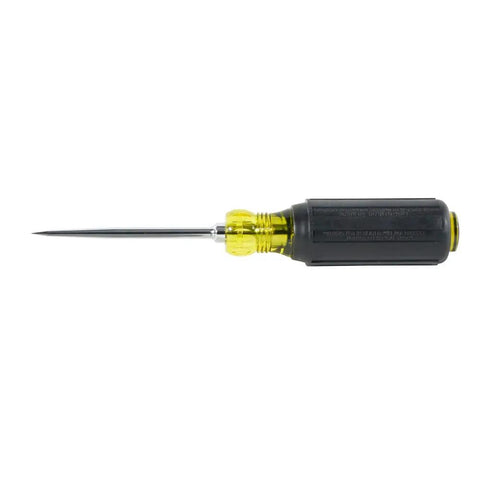 650 Scratch Awl With A 3 And A Half Inch Shank And Cushion Grip For Precise Scribing, Hole Starting, Punching And Metalwork