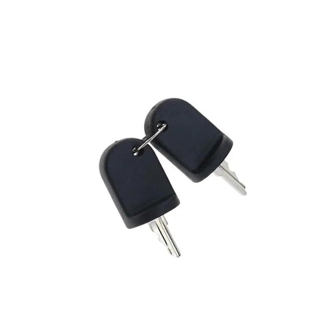 RXV Golf Cart Ignition Keys Replacement Kit, Durable Reinforced Key Design, Precision Cut Teeth, Includes Two Keys on Ring